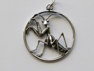 925 Sterling Silver Praying Mantis Charm
