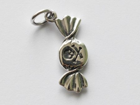 925 Sterling Silver Poison Candy Charm