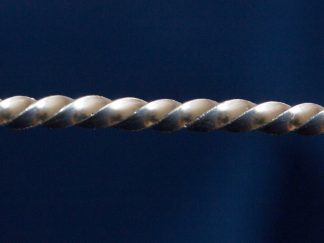 925 Sterling Silver Pattern Square Twist Wire 2.9mm