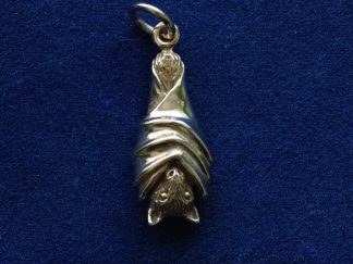 Bronze Hanging Bat Charm