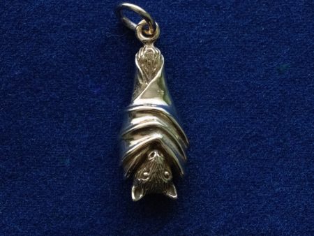 Bronze Hanging Bat Charm