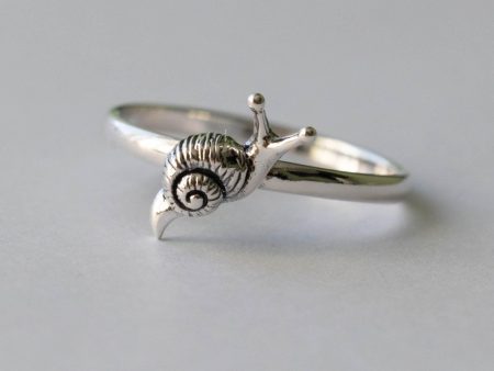 925 Sterling Silver Snail Ring