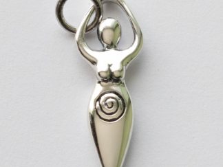 925 Sterling Silver Fertility Goddess Charm