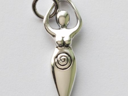 925 Sterling Silver Fertility Goddess Charm