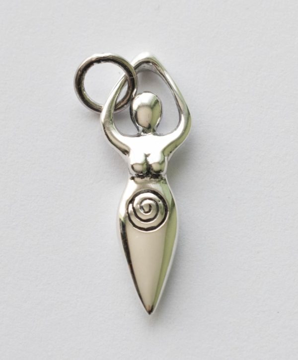 925 Sterling Silver Fertility Goddess Charm