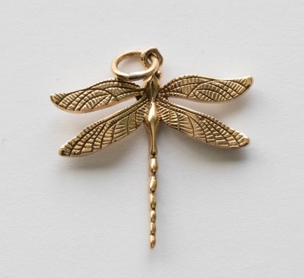 Bronze Dragonfly Pendant