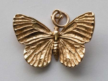 Bronze Butterfly Pendant