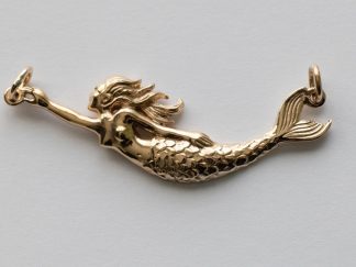 Bronze Mermaid Pendant Festoon