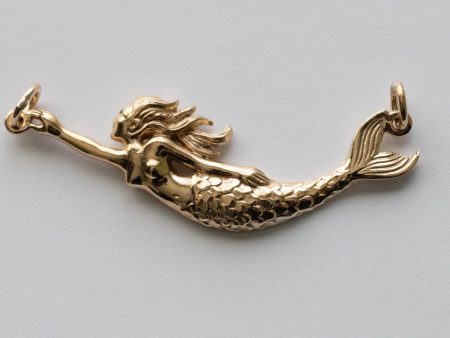 Bronze Mermaid Pendant Festoon