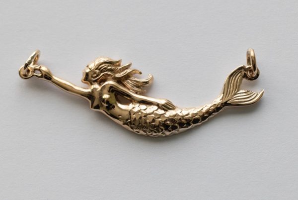 Bronze Mermaid Pendant Festoon