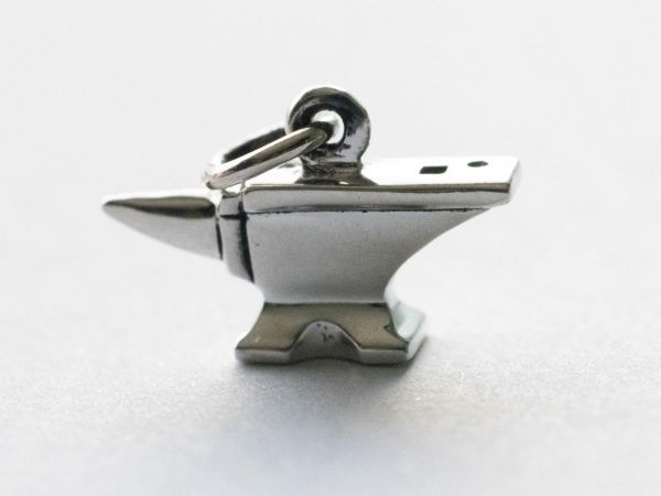 925 Sterling Silver Anvil Charm