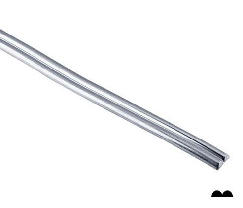 925 Sterling Silver Double Half Round Wire (Soft)