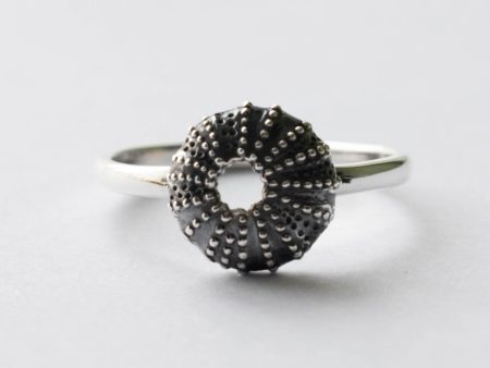 925 Sterling Silver Sea Urchin Ring