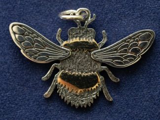 925 Sterling Silver Bumble Bee Charm