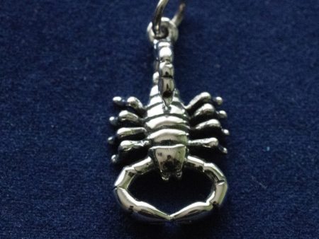 925 Sterling Silver Scorpion Charm