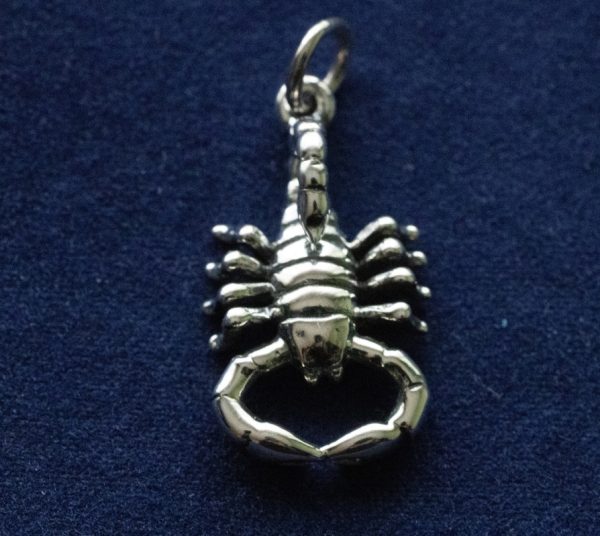 925 Sterling Silver Scorpion Charm
