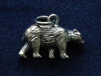 925 Sterling Silver Bear Charm