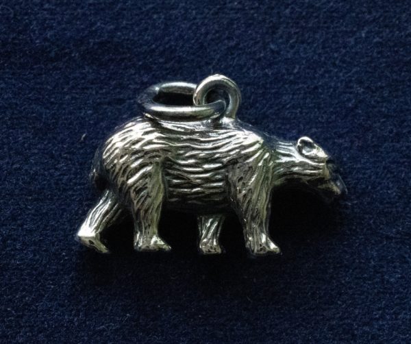 925 Sterling Silver Bear Charm