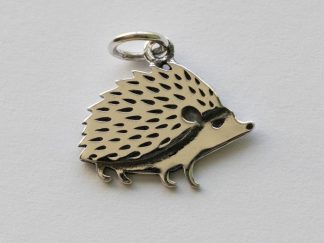 925 Sterling Silver Hedgehog Charm