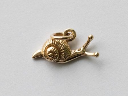 Bronze Snail Charm