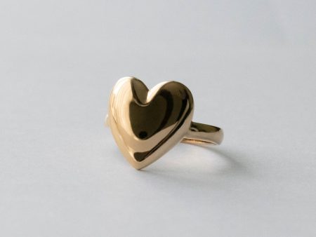 Bronze Heart Ring