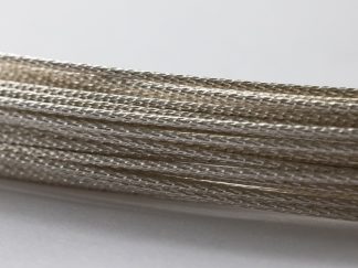 925 Sterling Silver Sparkle Pattern Round Wire