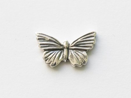 925 Sterling Silver Butterfly Solderable Charm