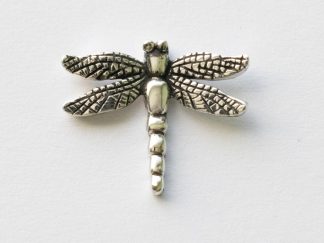 925 Sterling Silver Dragonfly Solderable Charm