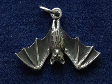 925 Sterling Silver Bat Charm