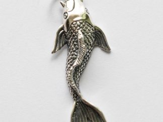925 Sterling Silver Koi Charm