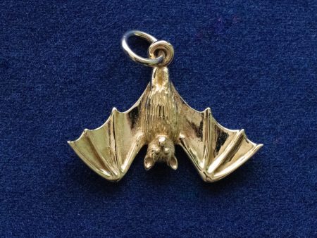 Bronze Bat Charm