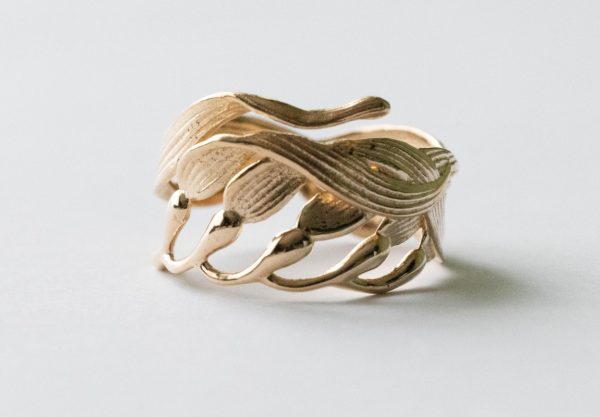 Bronze Adjustable Kelp Ring