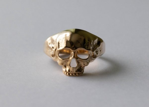 Bronze Skull Ring