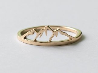 Bronze Mountain Ring