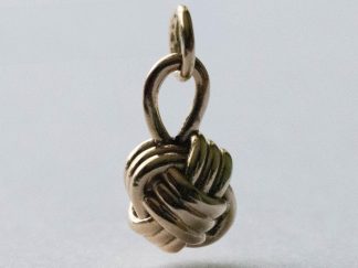Bronze Monkey Knot Charm