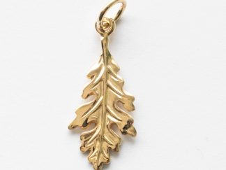 Bronze Oak Leaf Charm