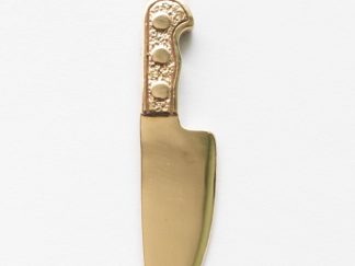 Bronze Kitchen Knife Charm