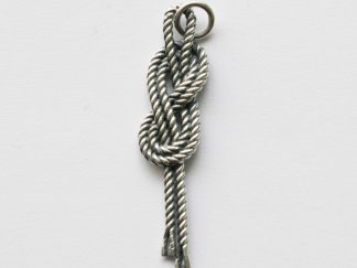 925 Sterling Silver Figure 8 Knot Charm
