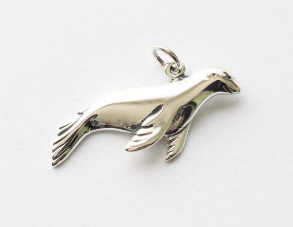 925 Sterling Silver Sea Lion Charm