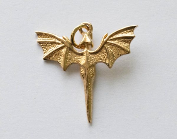 Bronze Flying Dragon Charm