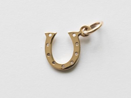 Bronze Small Horseshoe Charm
