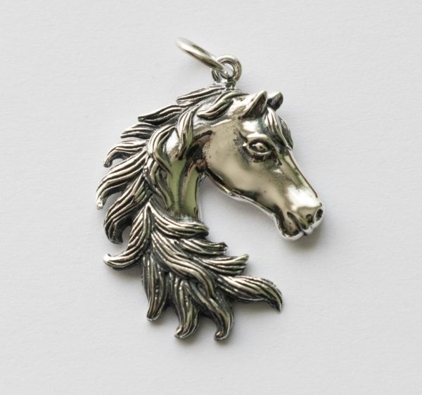 925 Sterling Silver Horse Charm