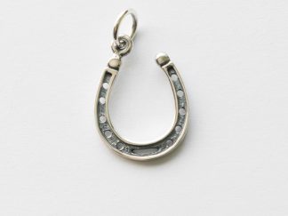 925 Sterling Silver Lucky Horseshoe Charm