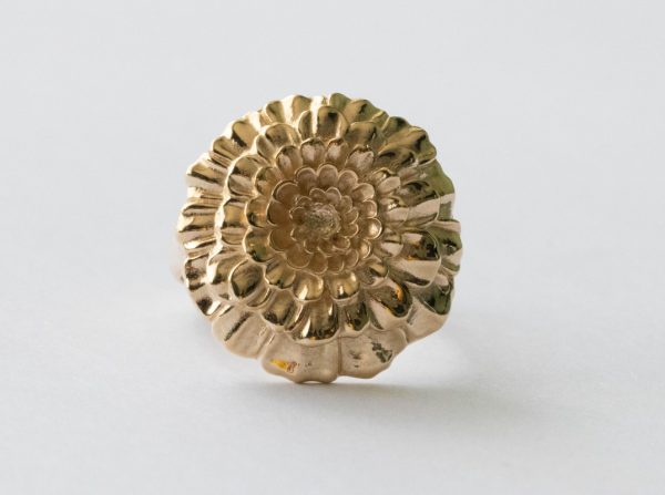 Bronze Marigold Ring