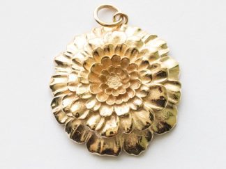 Bronze Marigold Pendant