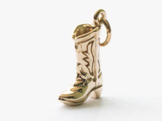 Bronze Cowboy Boot Charm