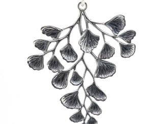 925 Sterling Silver Maidenhair Fern Charm