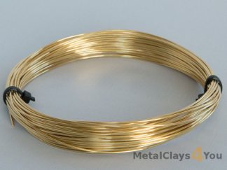 Unplated Soft Brass Round Wires