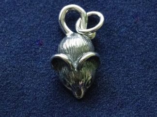 925 Sterling Silver Mouse Charm