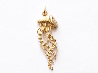 Bronze Jellyfish Charm